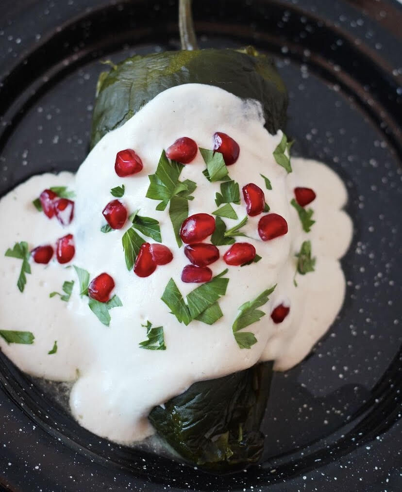 Chiles en nogada